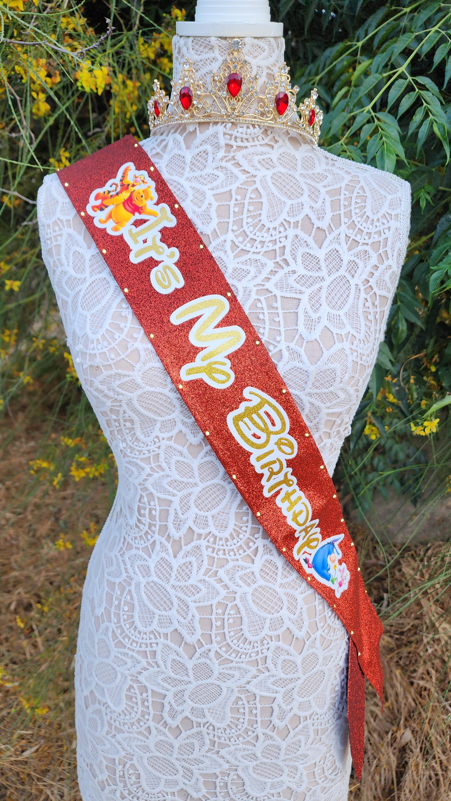100 Acer Friends Light Up Birthday Sash | Light Up Birthday Celebration LED Party Accessory