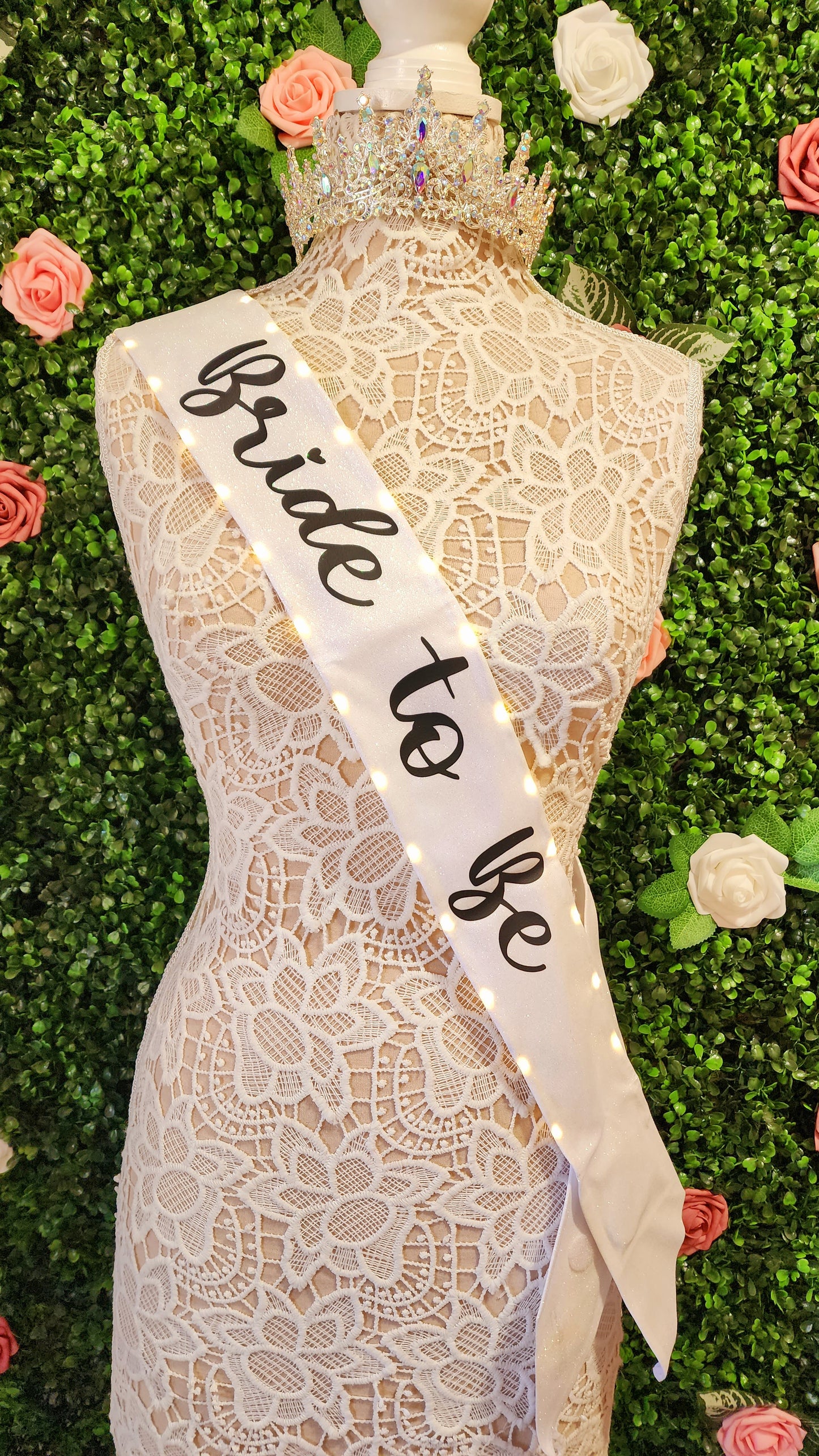 "Bride to Be" Light-Up Sash | Light Up Celebration LED Party Accessory