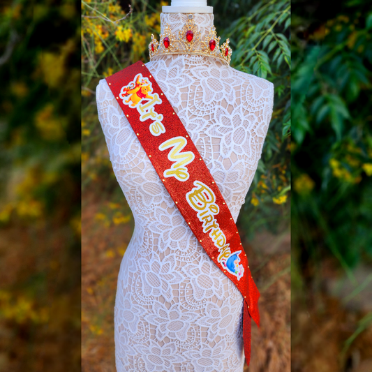 100 Acer Friends Light Up Birthday Sash | Light Up Birthday Celebration LED Party Accessory